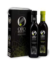 Extra virgin olivenolje Oro Bailen, Estuche picual - arbequina
